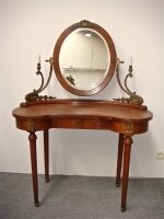 83. Антикварный Туалетный столик с зеркалом. 19 век. 105х52х139 см. Цена 1500 евро